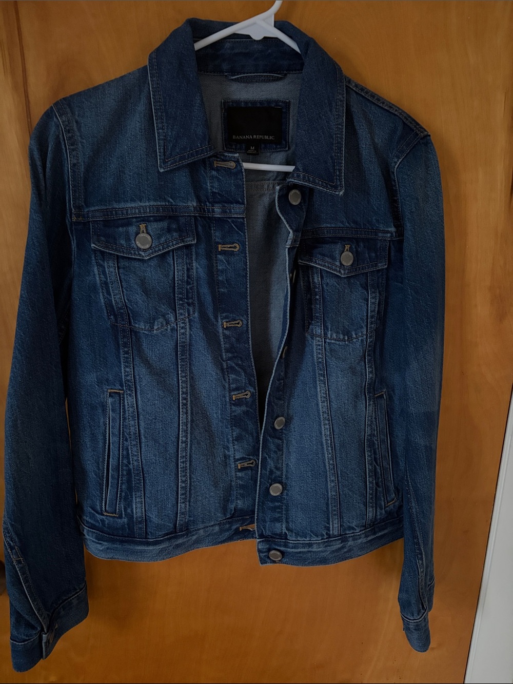 Banana Republic Women's Dark Blue Denim Jacket